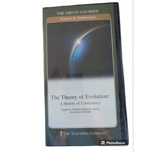 The Great Courses THE THEORY OF EVOLUTION History of Controversy DVD & Guidebook
